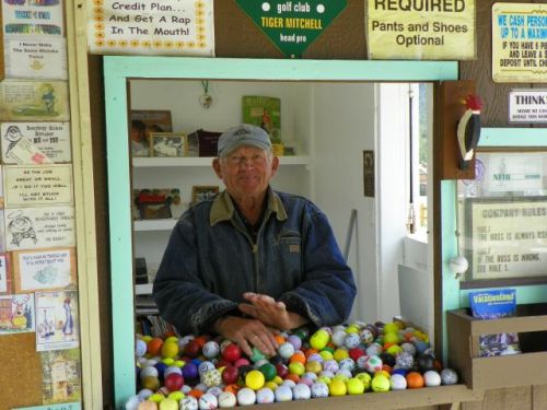 Bob Mitchell is still standing in the office at Tiny Town after 55 years